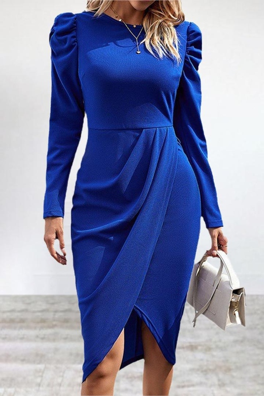 Elegant Slit Asymmetrical Irregular Dress Dresses