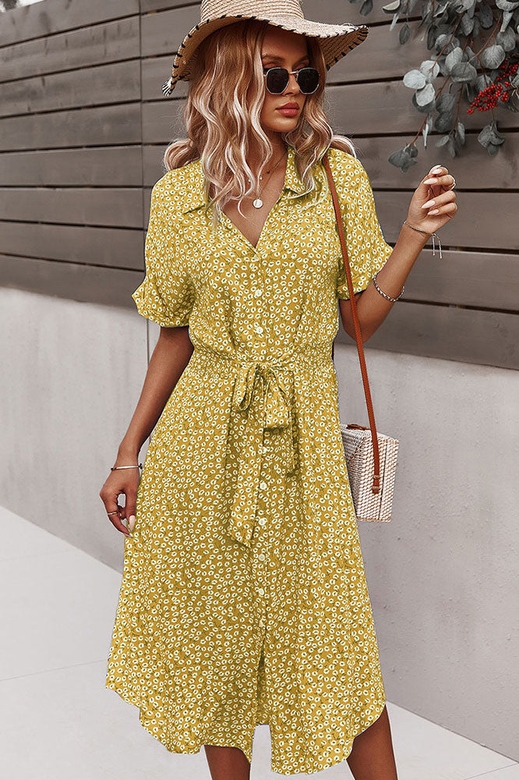 Printed Summer Casual Holiday Style Dress for Vacation Vibes