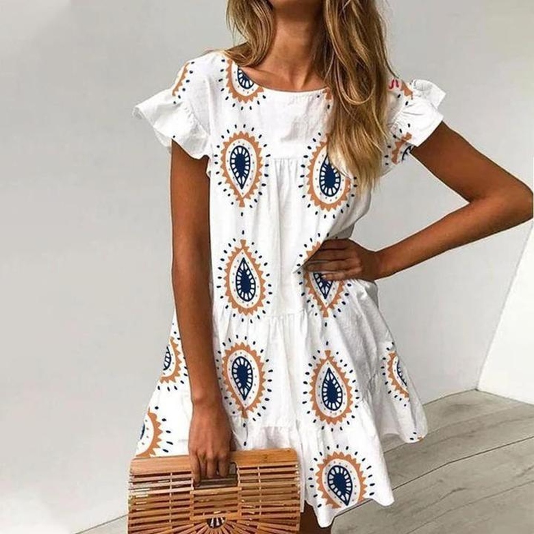 Ready for a Getaway White Dress for Travel and Leisure