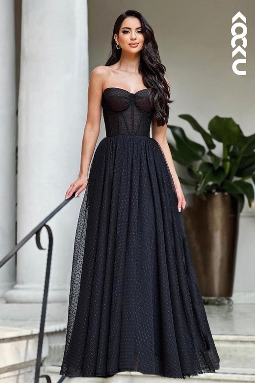 A-Line Off-Shoulder Sleeveless Ruched Prom Party Dress