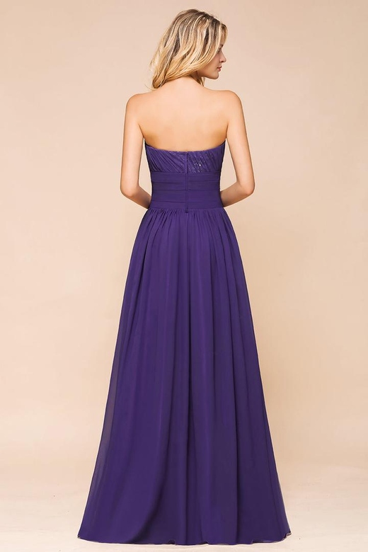 Affordable Sweetheart Sequins Regency Bridesmaid Dresses