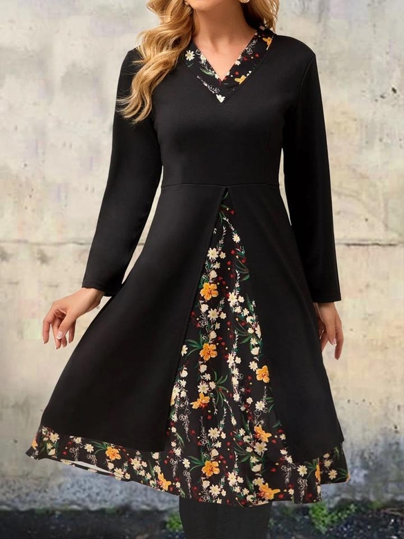 Vintage Loosen Dresses for Retro Style