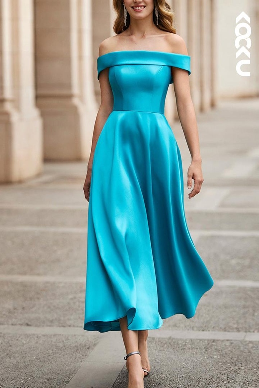 Gorgeous Charming Off-Shoulder Cocktail Dress