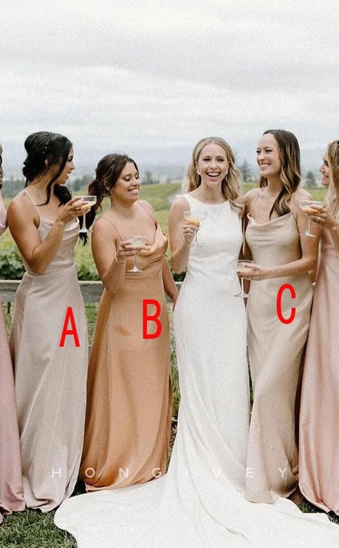 Fitted Cheap Stain Sexy Empire Prom Party Bridesmaid Dresses