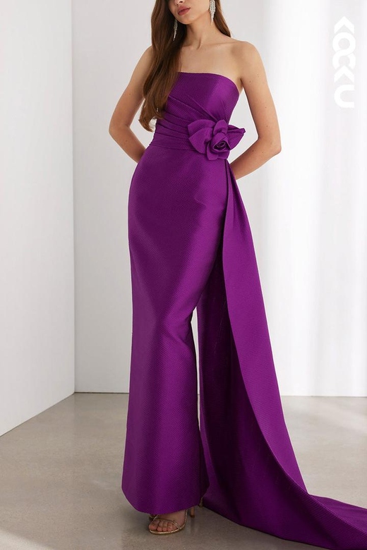 Gorgeous Charming Off-Shoulder Satin Cocktail Dress