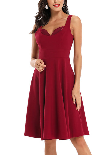 Sexy Sleeveless A-Line Cocktail Dress for Night Out Elegance