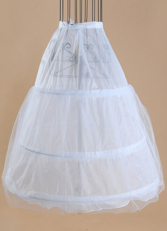 Tulle Ivory A-Line Layer 3-Hoop Wedding Petticoat