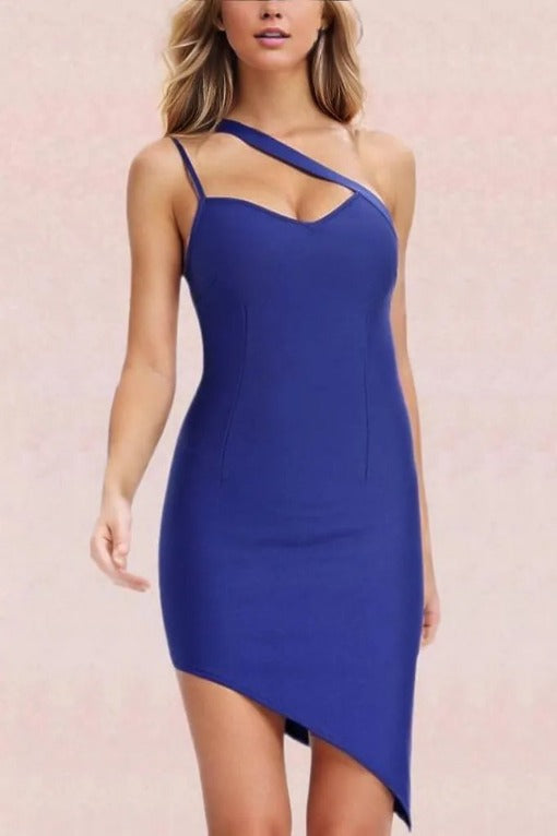 Caitlin Bandage Dress in Navy Blue for a Deep and Elegant Hue